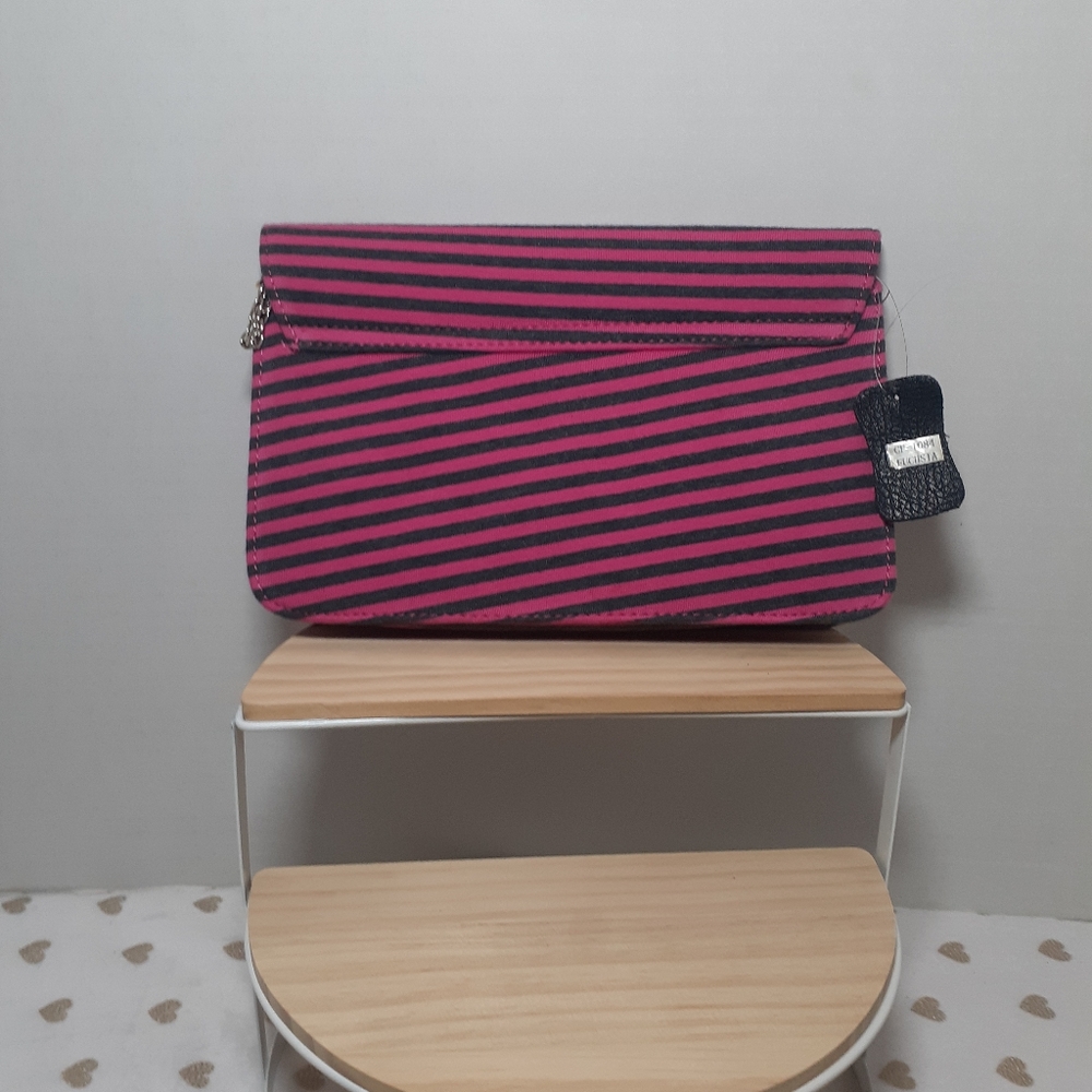 *NWT* Womens Striped Purse - Picture 5 of 8